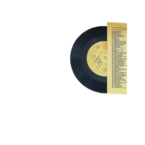 VINTAGE The ugly Duckling read along record book - Picture 4 of 5